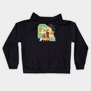 Time for an adventure Kids Hoodie